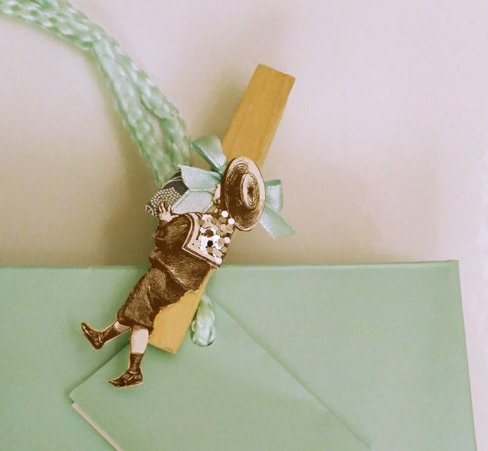 Anleitung: Vintagedeko f&uuml;r Geschenke selbstgemacht