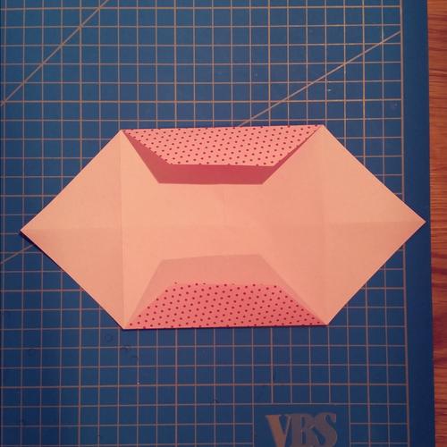 Origami Anleitung Herz Schritt 8 Anleitung Origami falten Herz mit Schachtel