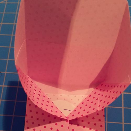 Origami Anleitung Herz Schritt 14 Anleitung Origami falten Herz mit Schachtel