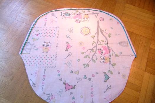 Einschlagdecke: Schritt3 Pucksack