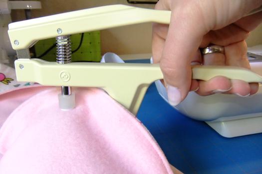 Einschlagdecke: Knopf2 Pucksack