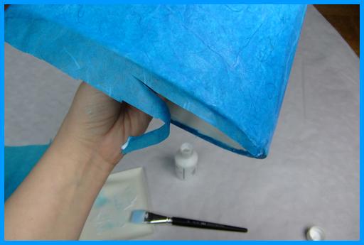 Lampe basteln4 Lampe selber machen