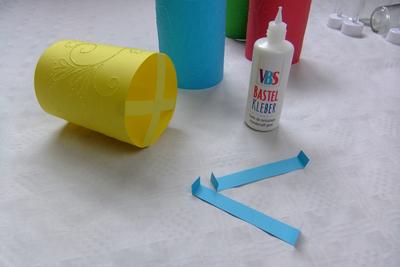 Tischlaterne basteln