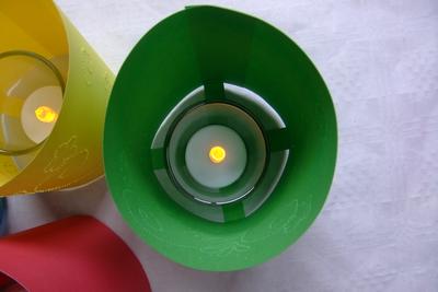 Prickellaterne Innen Tischlaterne basteln