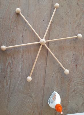 Mobile Basteln - Mobile-Kreuz1 Mobile Bastelanleitung - Mobile-Kreuz1