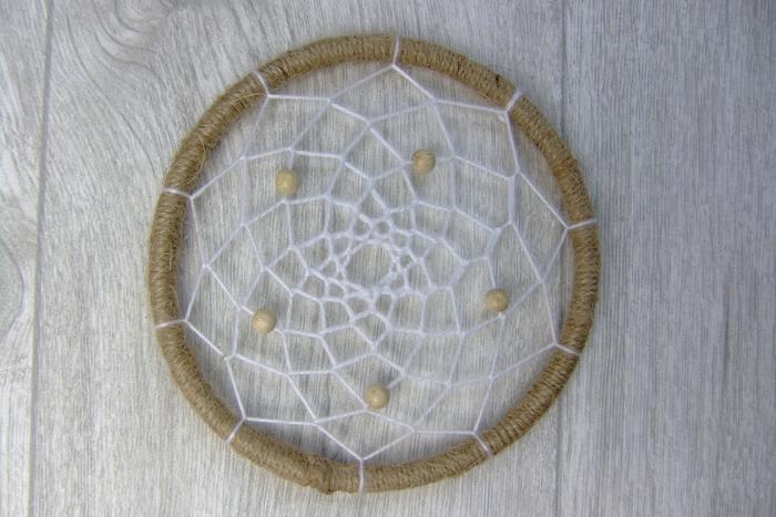 Traumfänger basteln - deco fishing net weben8 Traumfänger selber basteln - deco fishing net weben8