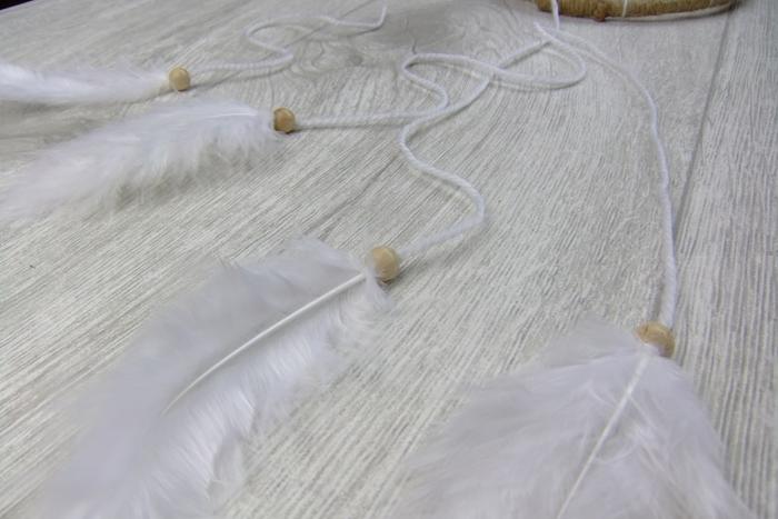Traumfänger basteln - feathers und Perlen Traumfänger selber basteln - feathers und Perlen