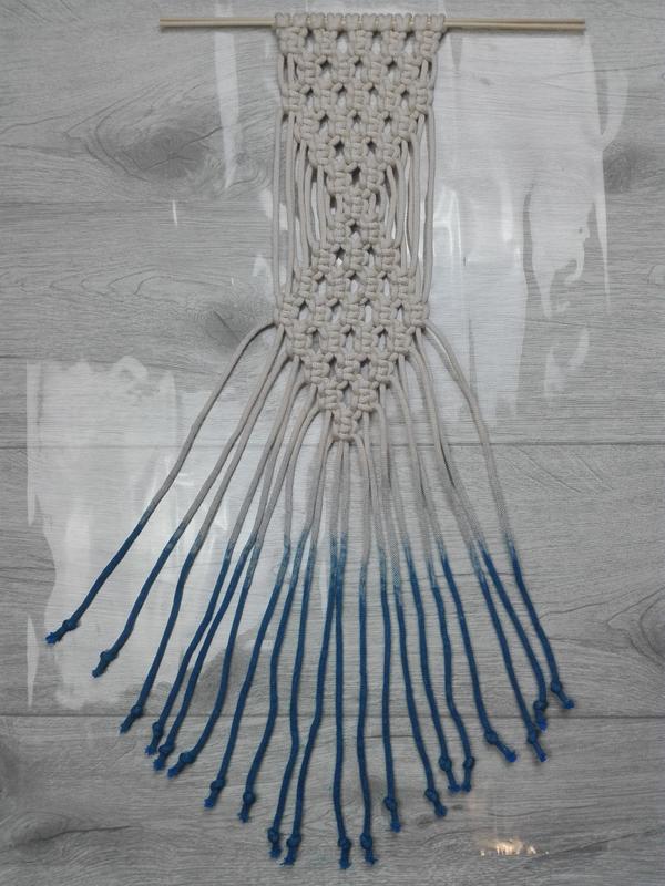 Makramee fertig 1 Makramee-Wandbehang fertig 1