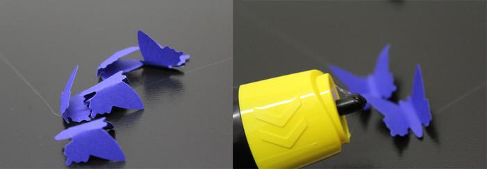 3D-Bild Schmetterling Schmetterlinge aufkleben 3D-Bild Schmetterlinge aufkleben