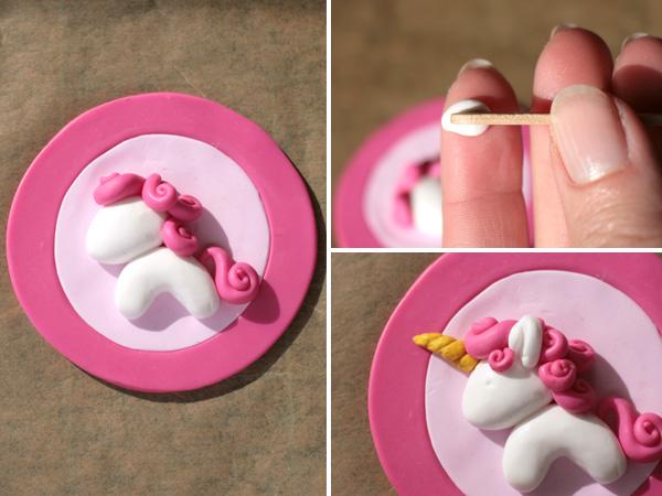 Medallion: Einhorn Platte