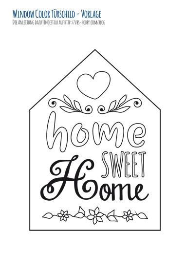 Vorschaubild der T&uuml;rschildvorlage