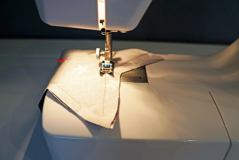 Kirschkernkissen selber nähen mit der Nähmaschine