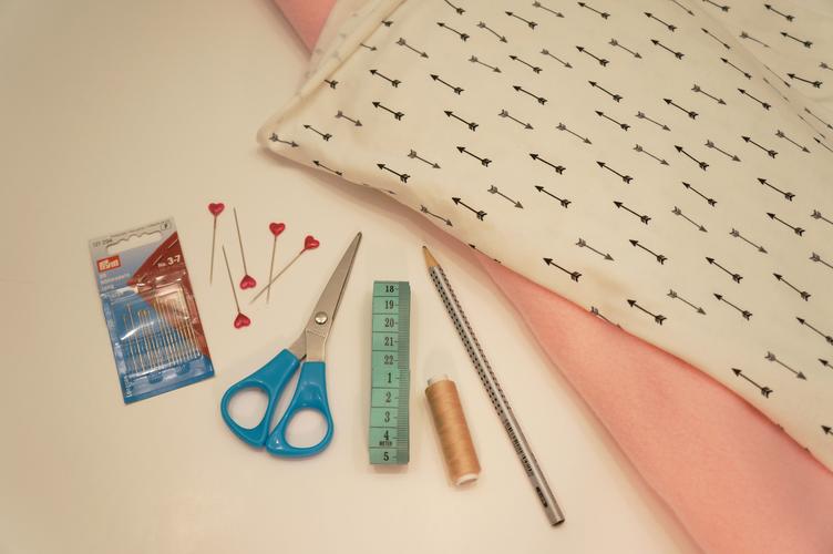 Materialien f&uuml;r das Hygge Stirnband