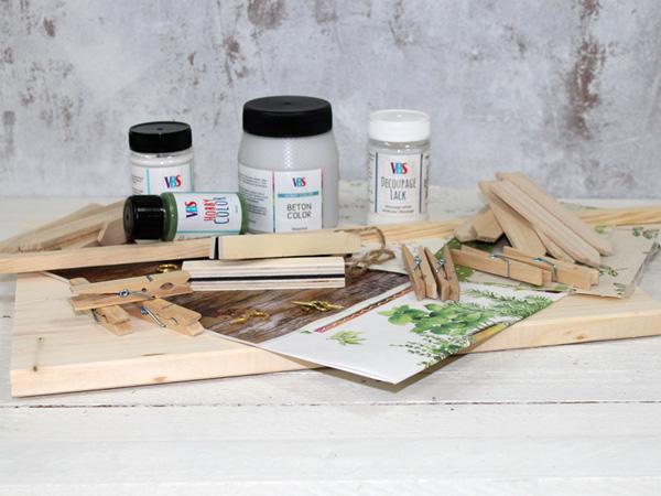 Ben&ouml;tigtes Material f&uuml;r das DIY W&ouml;chentlicher Speiseplan