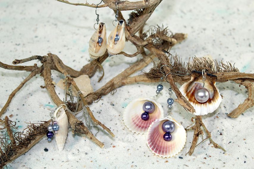 Sommertrend - Ideen f&uuml;r Schmuck mit Muscheln