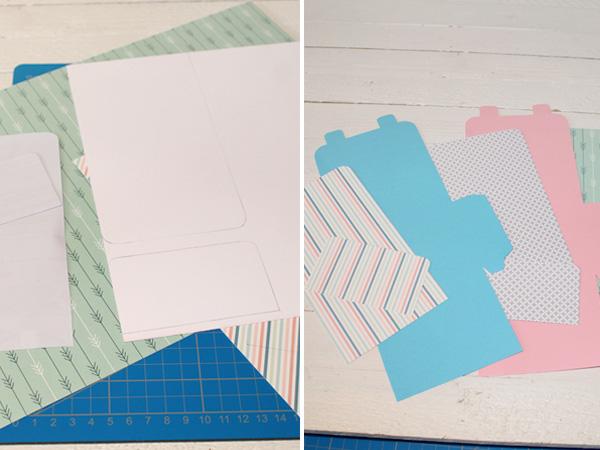 Papierbasteln: Mini Rucksack passend zur Einschulung selber basteln