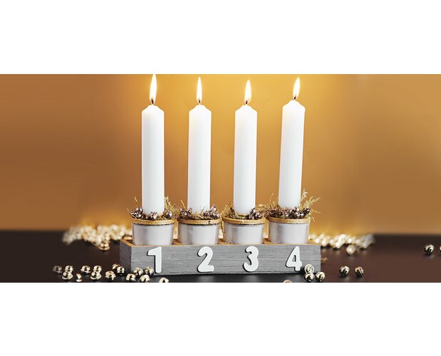 Advents-Kerzengesteck