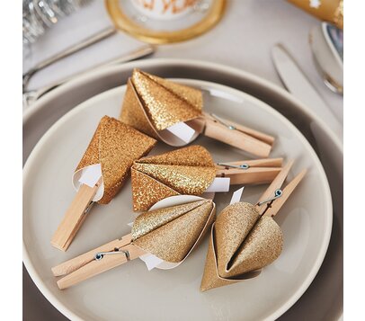 Glückskekse aus Papier