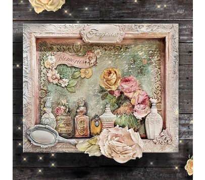 stamperia Rose Parfum