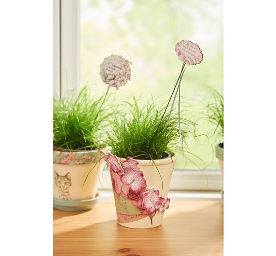 3D texture mold "Orchid & Butterfly"