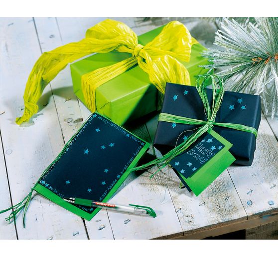 rullo gel metallizzato edding, 2185, set di 5