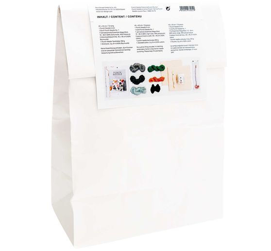 Rico Design Punch Needle Set "Pillow flowers"