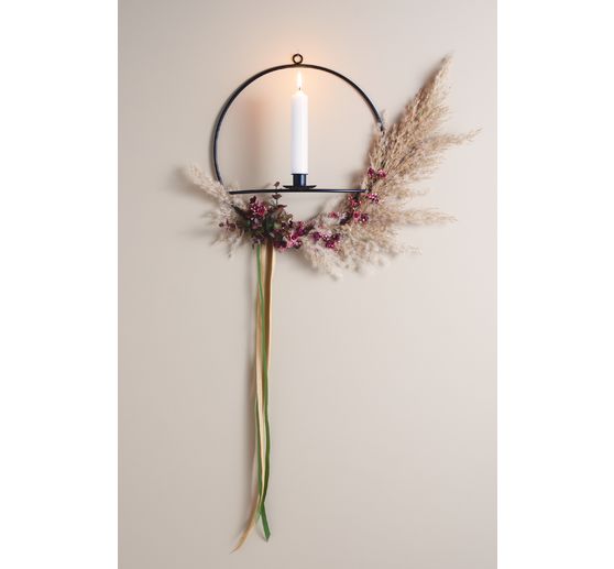 Pampas frond natural, 10 stems, L approx. 65 - 75 cm