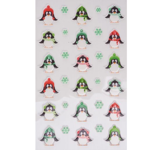 Epoxy sticker assortment "Christmas"