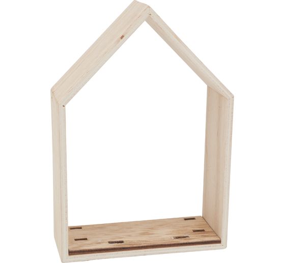 Kit di costruzione in legno VBS "Casa d'inverno", 9 pezzi.