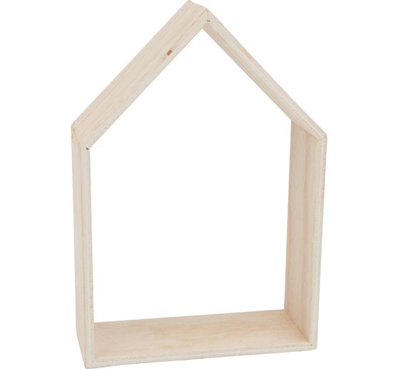 Kit di costruzione in legno VBS "Casa d'inverno", 9 pezzi.