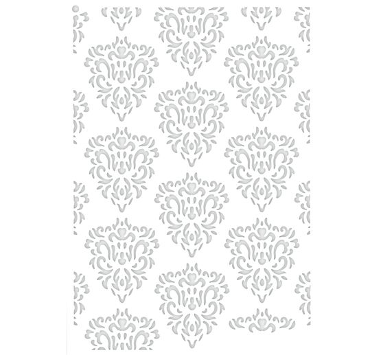 Stencil "Baroque pattern", A5