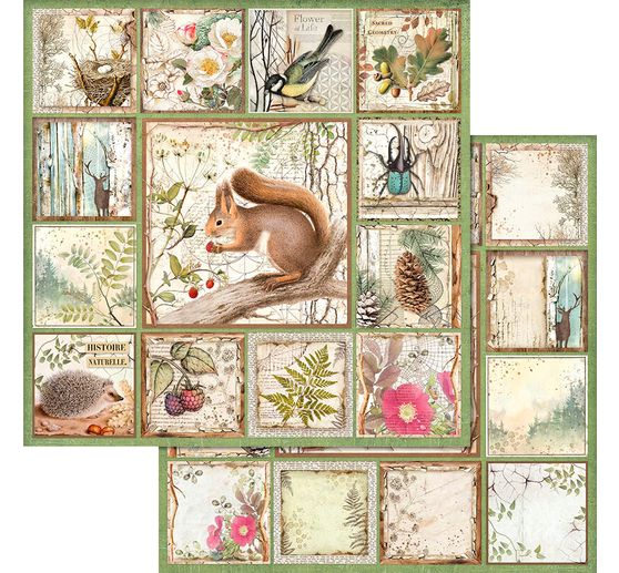 Scrapbook block "Forest"