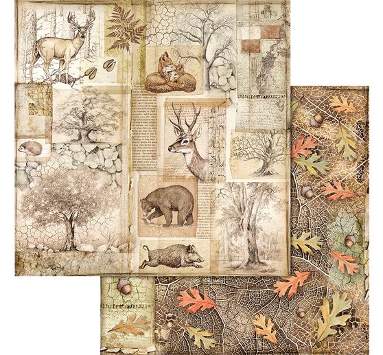 Scrapbook block "Forest"