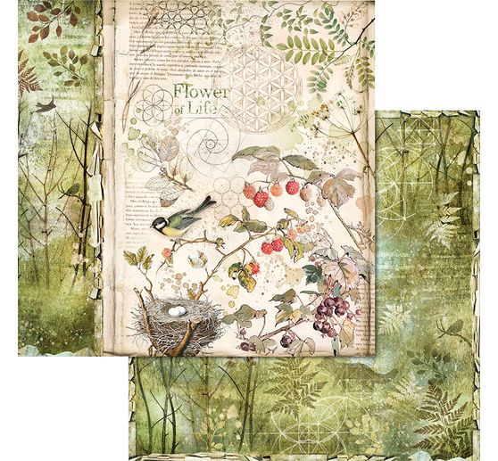 Scrapbook block "Forest"