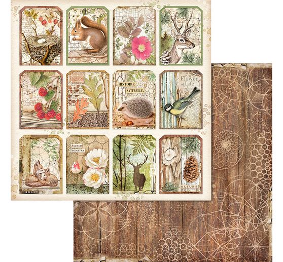 Scrapbook block "Forest"