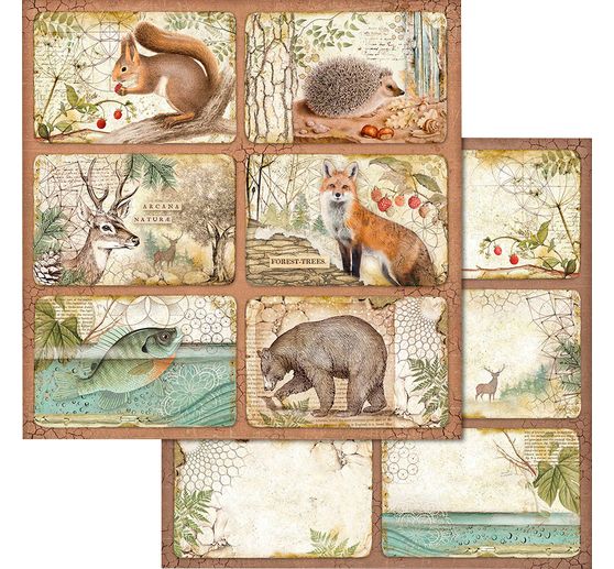 Scrapbook block "Forest"