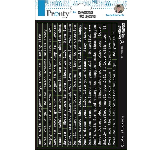Sticker "Quotes", A5