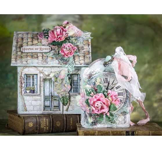 Scrapbook block "House of Roses"