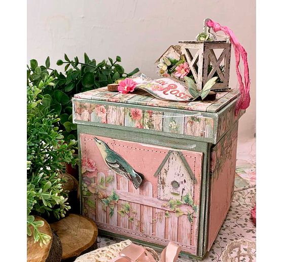 Scrapbook block "House of Roses"