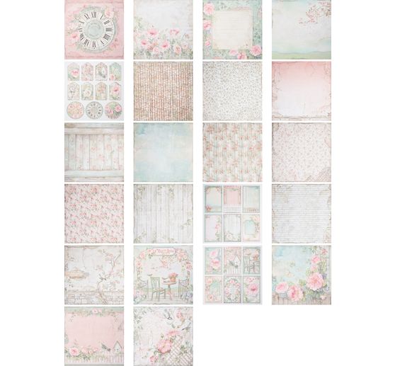 Scrapbook block "House of Roses"