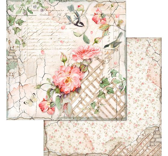 Scrapbook block "House of Roses"