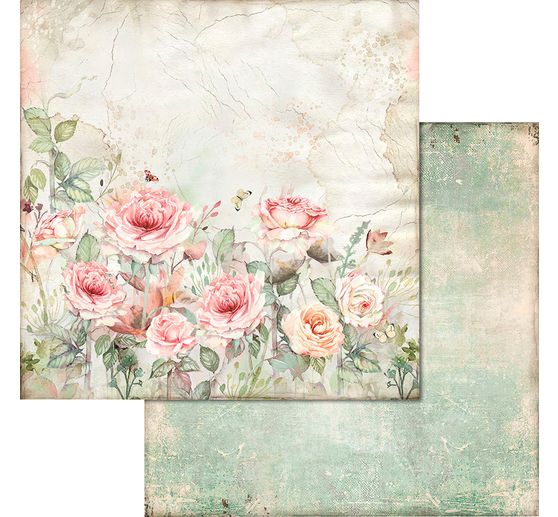 Scrapbook block "House of Roses"