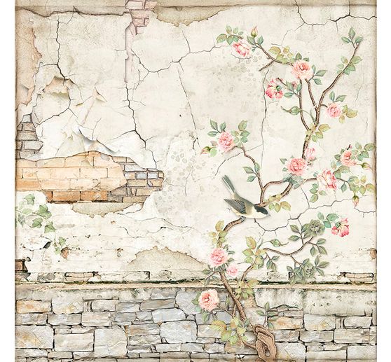 Scrapbook block "House of Roses"