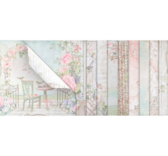 Scrapbook block "House of Roses"