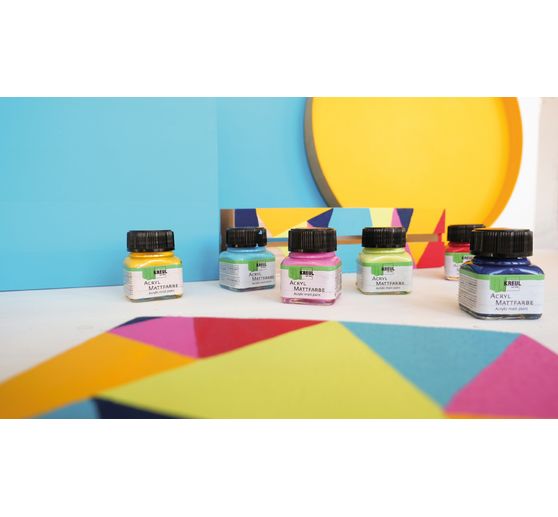 Set di colori acrilici opachi "Colour Living" di KREUL