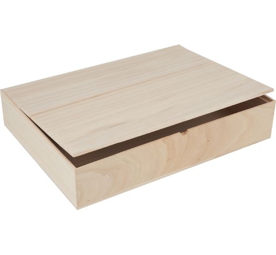Scatola di legno per VBS con coperchio sciolto