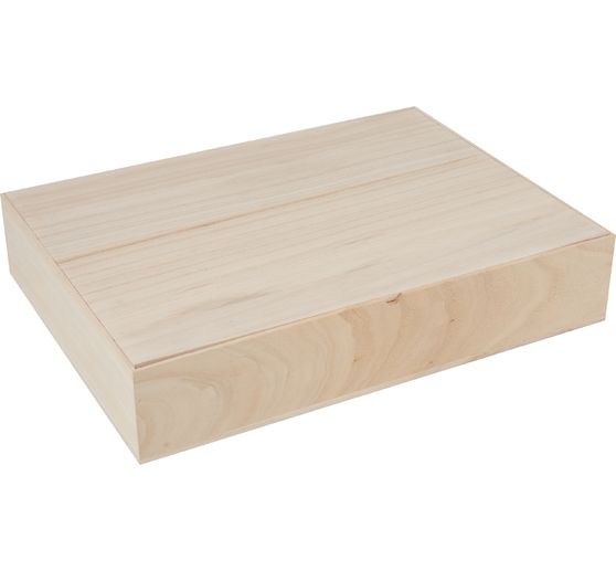 Scatola di legno per VBS con coperchio sciolto