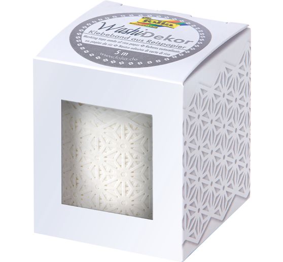 Decorazione Washi "Bianco