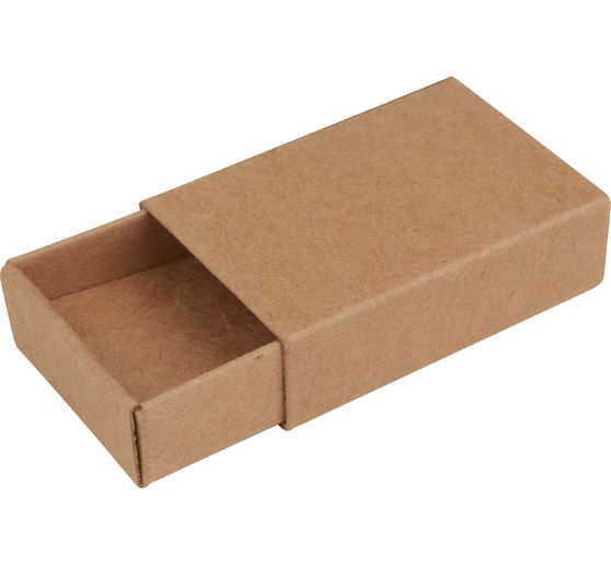 Scatole di fiammiferi VBS "carta kraft", 5 cm
