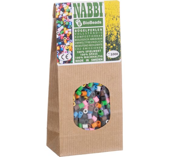 Nabbi Bio Iron-on Beads, 1.000 pieces
